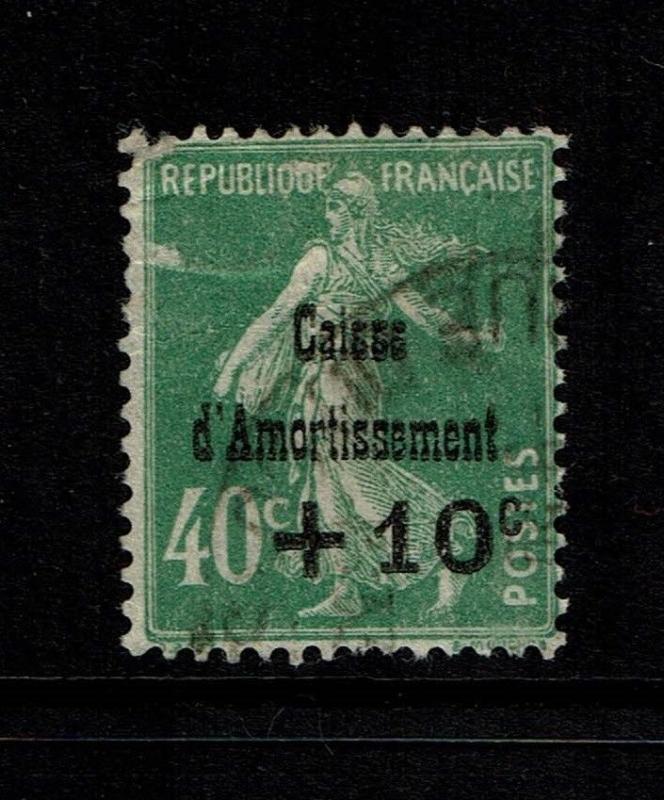 France SC# B31, Used, top perf thin, minor creasing - Lot 101117