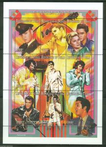 CHAD SCOTT#711A ELVIS PRESLEY  SHEET  MINT NH