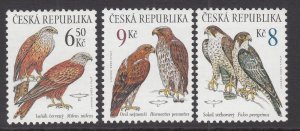 Czech Republic 3214-3216 Birds MNH VF