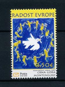 [40127] Montenegro 2007 Birds Vögel Oiseaux Ucelli  Peace MNH