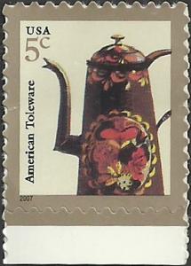 # 3756A MINT NEVER HINGED TOLEWARE COFFEE POT