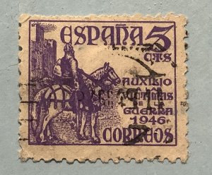 Spain 1949 Scott RA27 used - 5c, El Cid