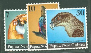 Papua New Guinea #399-401 Unused Single (Complete Set)