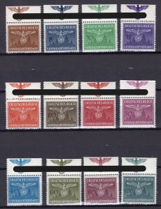 GERMANY 3rd REICH GENERALGOUVERNEMENT NO25-N036 TOP MARGINS PERFECT MNH READ 41
