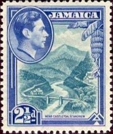 Jamaica; 1938: Sc. # 120: MLH Single Stamp +