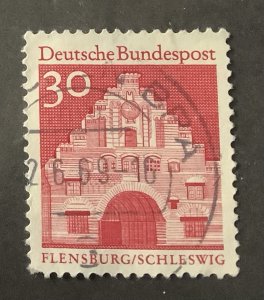 Germany 1966 Scott  941 used - 30pf, Flensburg, Schleswig