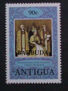 ​ANTIQUA 1978 25TH ANNIV: QUEENS ELIZABETH II -CORONATION -MNH SET VF