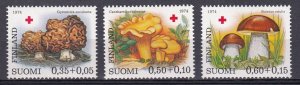 Finland, Mushrooms MNH / 1974