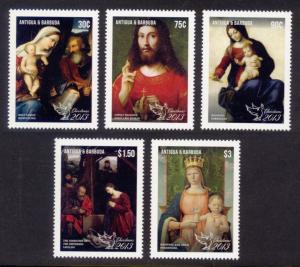 Antigua Sc# 3230-4 MNH Christmas 2013