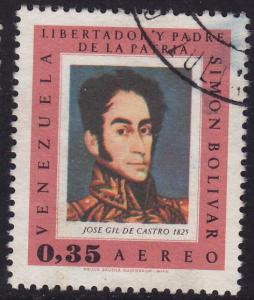 Venezuela - 1966 - Scott #C942 - used - Simon Bolivar