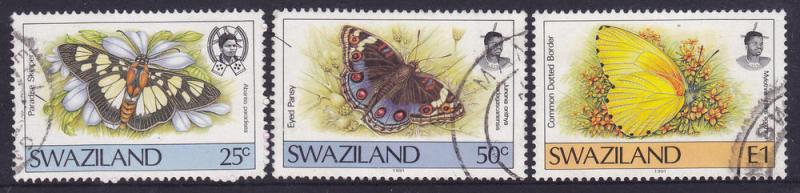 Central African Republic- 1960 Butterflies - x 3 Mint/ 2CTO