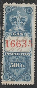 Canada   VanDam / FG2  / Taxe sur le Gas   Le $0.50  (O)    1875 ($$)