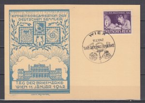 WWII  Third Reich Propaganda Postcard