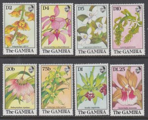 Gambia 918-925 Flowers MNH VF