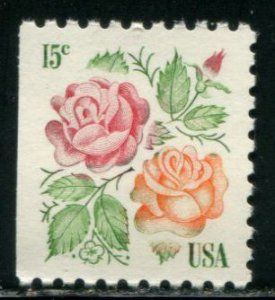 1737 US 15c Roses, MNH bklt sgl