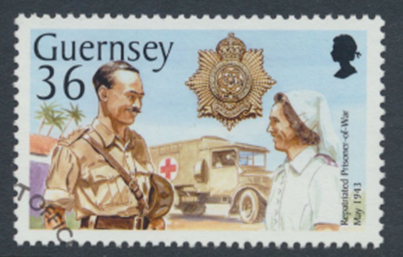 Guernsey SG 967  SC# 779  Victoria Cross  First Day of issue cancel see scan