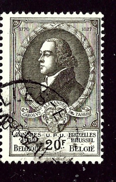 Belgium 445 Used 1952 issue    (ap3733)