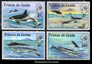 Tristan da Cunha Scott 202-205 Mint never hinged.