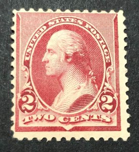 US Scott #220 F/VF Mint LH CV $20 / Price $12 + $1 shipping 