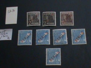 GERMANY BERLIN 1949 MNH LOT VF/XF  42 EUROS  (123)