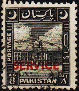 Pakistan. 1949 8a S.G.O31 Fine Used