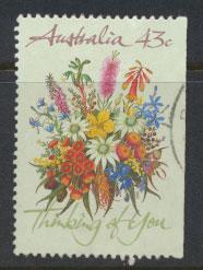 Australia SG 1231  Used imperf right margin from booklet 