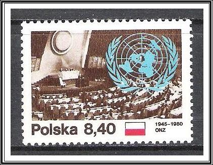 Poland #2417 UN Anniversary MNH