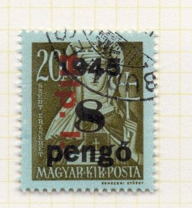 Hungary 1950s Early Issue Fine Used 8P. Surcharged Optd NW-176952