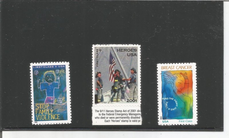 US SCOTT# B1-B3, MNH,OG