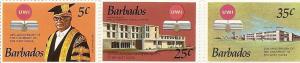 Barbados 388-90 MNH