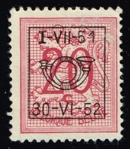 Belgium #409 Lion Rampant; Used Precancel (0.25)