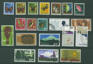 New Zealand SC#438-58 Insects, Views, and Coat of Arms, mxd