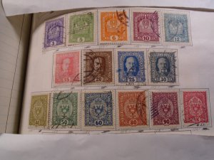 Austria  #  145-59  used