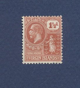 VIRGIN ISLANDS - Scott 57 - unused hinged - King George V - 1928