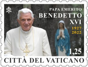 Vatican 2023 MNH Stamps Death of Pope Benedict XVI Virgin Mary