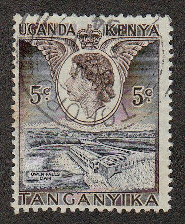 Kenya,Uganda Tanz. Owen Falls Dam (Scott #103)Used