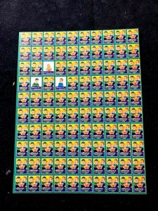 1940 WX103 Sheet 100 US Christmas Seals MNH