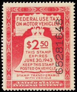 U.S. REV. MOTOR VEHICLE RV12  Mint (ID # 117674)