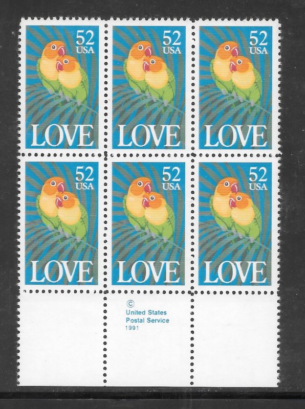 #2537 MNH Copy Block of 6