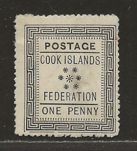 COOK ISLANDS SC# 5   FVF/MOG