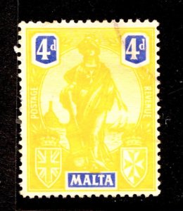 Malta Stamp #107 USED FU SINGLE