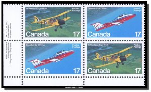 Canada - 903i-904ii (904ai) (Dull) PB LL MNH - Canadian Aircraft (1981) CV 12$