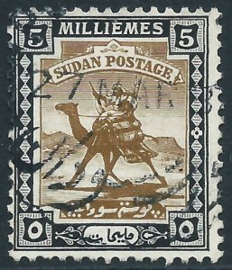 Sudan, Sc #40, 5m Used