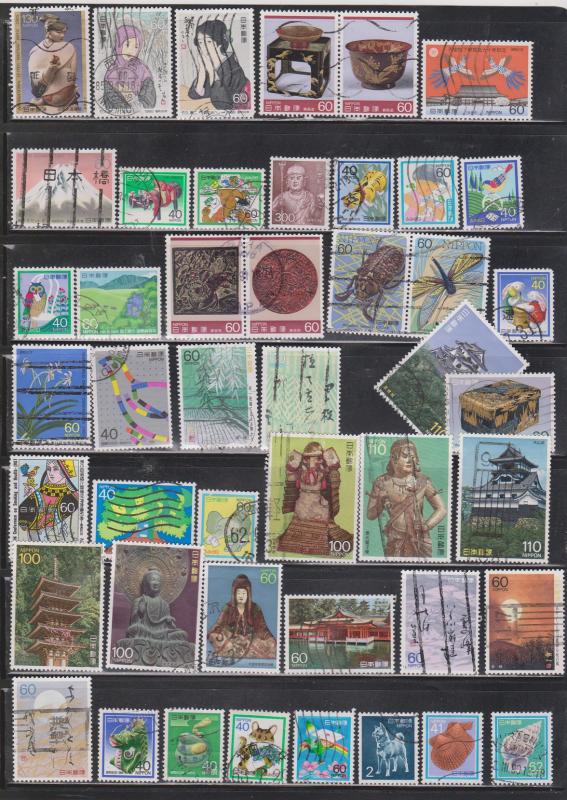 JAPAN - Mixture Of Used 1980s Issues - Good Value