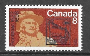 Canada 561i: 8c Frontenac and Fort Saint-Louis, Quebec, MNH, VF