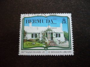 Stamps - Bermuda - Scott# 577 - Used Part Set of 1 Stamp