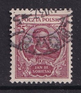 Poland    #262  used   1930   King John III Sobieski