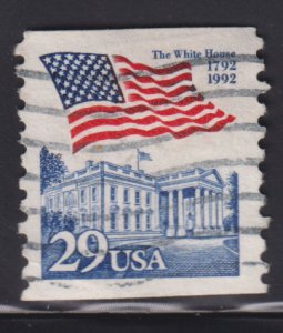 United States 2609 The White House Coil 1992