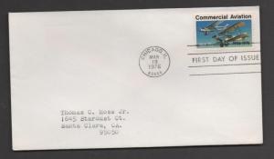 SCOTT #  1684  single     First Day Cover
