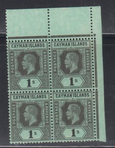 CAYMAN ISLANDS #  46 - Mint  NH - Corner Block of 4